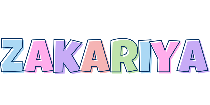 Zakariya pastel logo