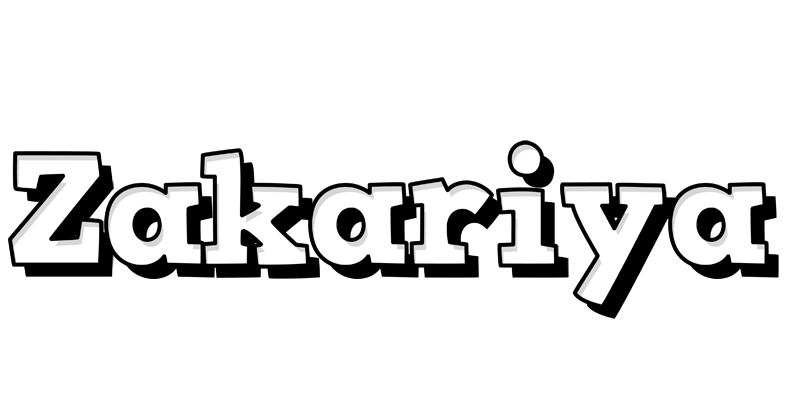 Zakariya snowing logo