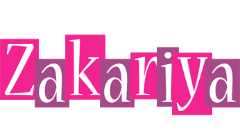 Zakariya whine logo