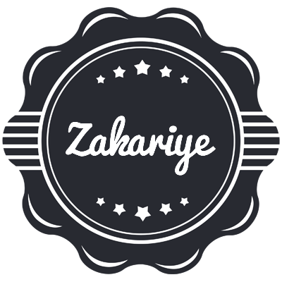 Zakariye badge logo