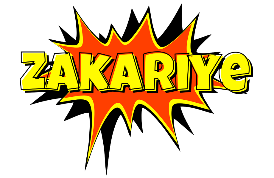Zakariye bazinga logo