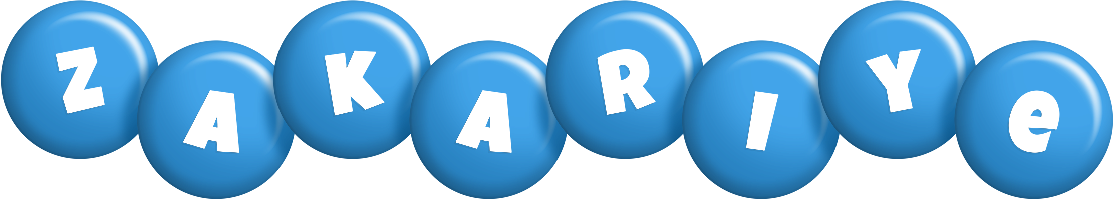 Zakariye candy-blue logo