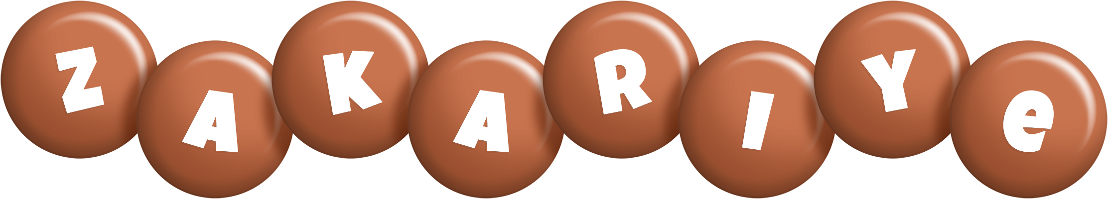 Zakariye candy-brown logo