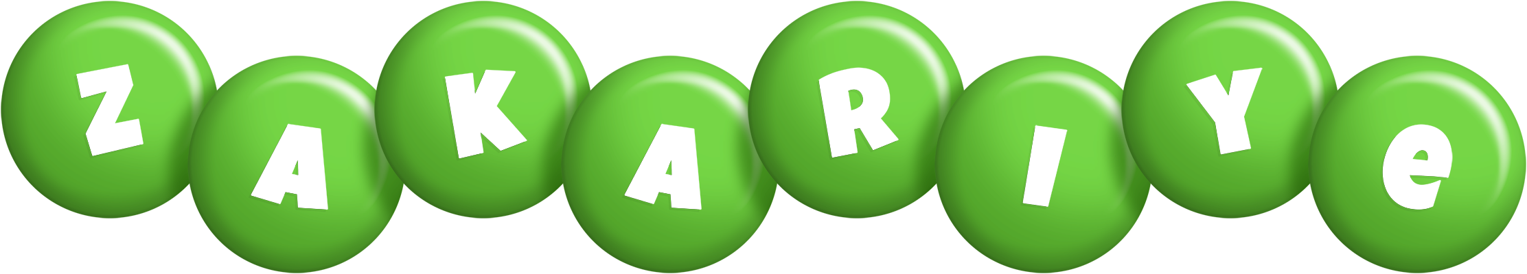 Zakariye candy-green logo