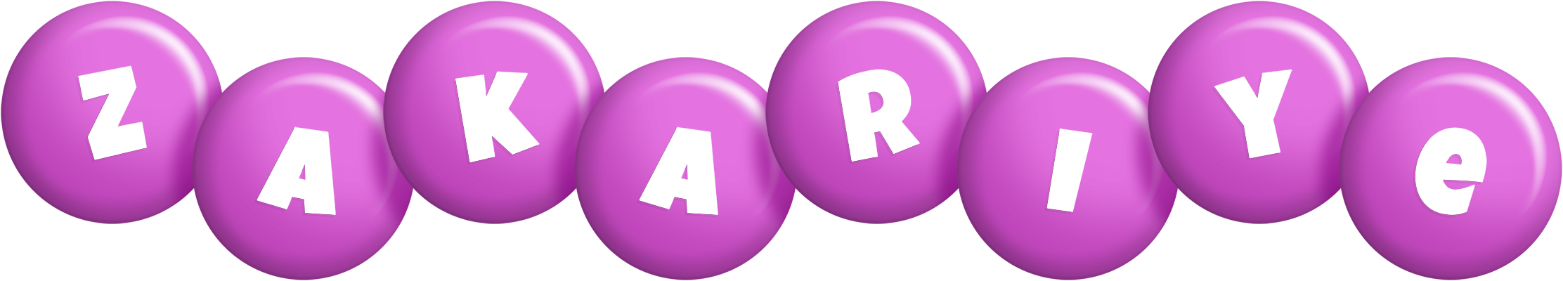 Zakariye candy-purple logo