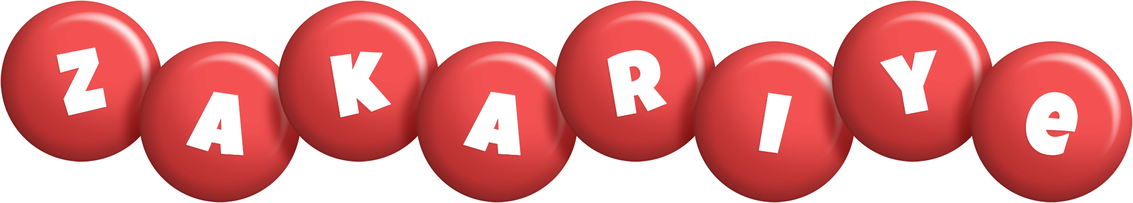 Zakariye candy-red logo