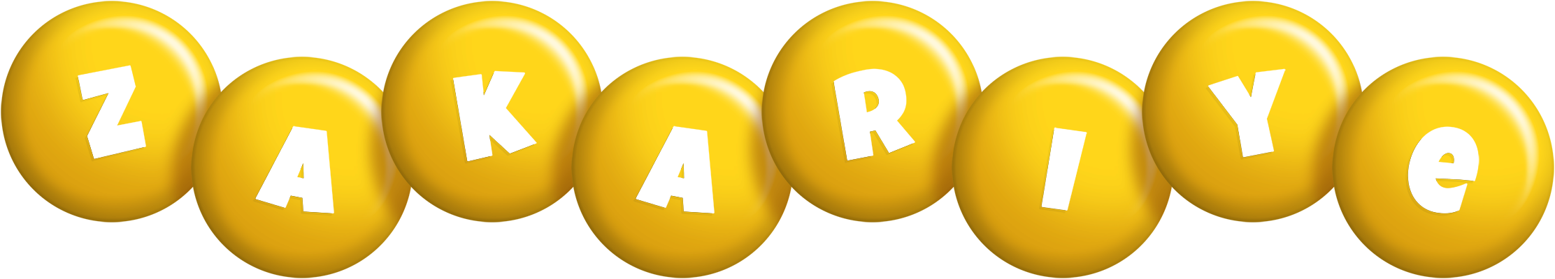 Zakariye candy-yellow logo