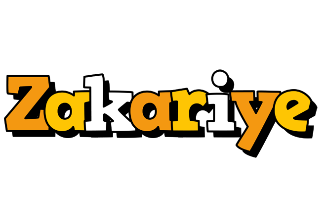 Zakariye cartoon logo