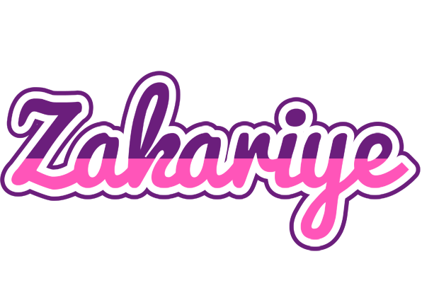 Zakariye cheerful logo