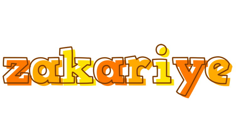 Zakariye desert logo