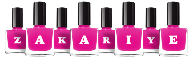 Zakariye nails logo