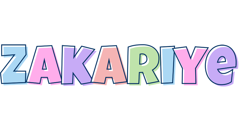 Zakariye pastel logo