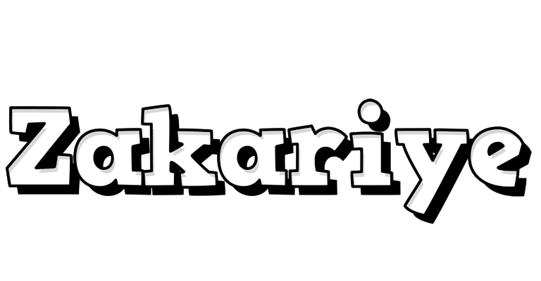 Zakariye snowing logo