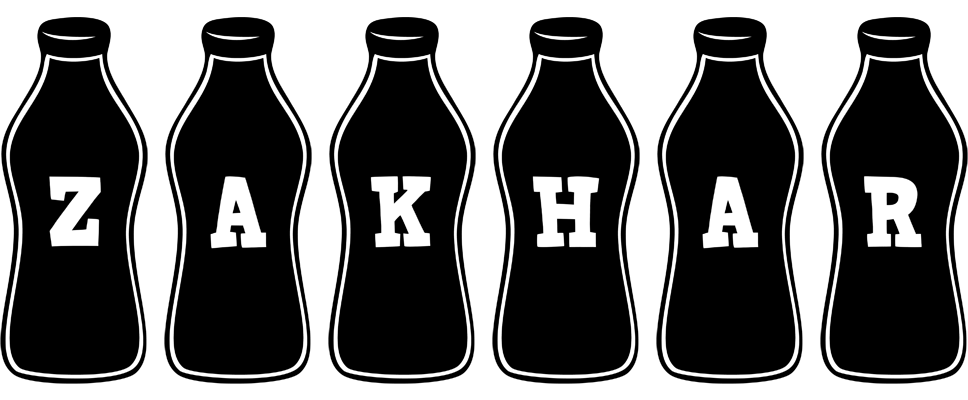 Zakhar bottle logo