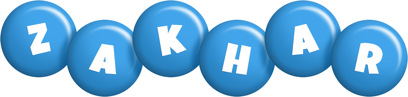 Zakhar candy-blue logo
