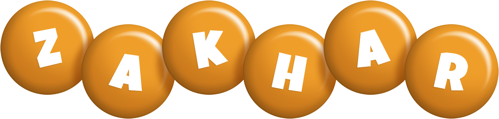 Zakhar candy-orange logo