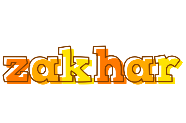 Zakhar desert logo