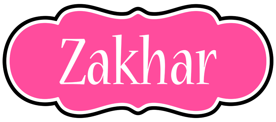Zakhar invitation logo