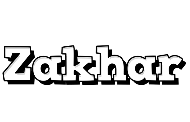 Zakhar snowing logo