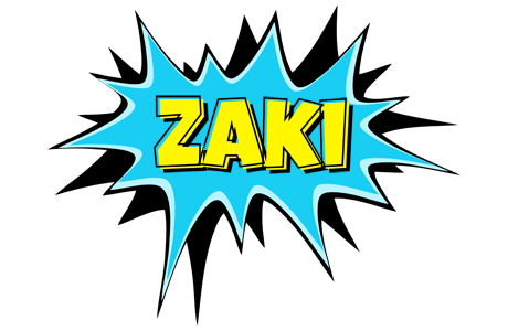 Zaki amazing logo