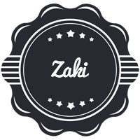 Zaki badge logo