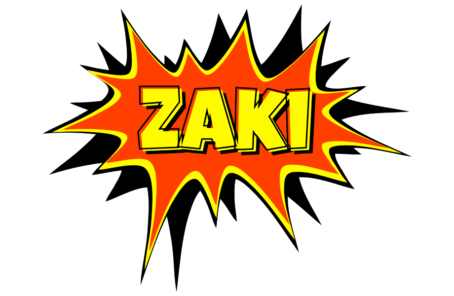 Zaki bazinga logo