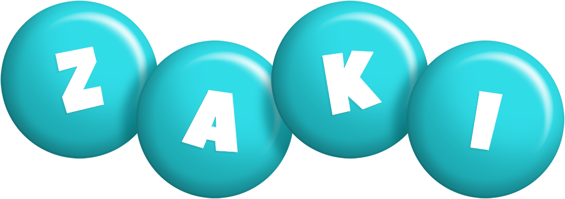 Zaki candy-azur logo