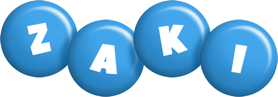 Zaki candy-blue logo