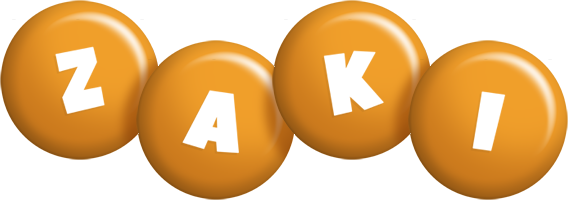 Zaki candy-orange logo