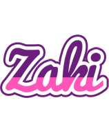 Zaki cheerful logo