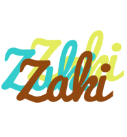 Zaki cupcake logo