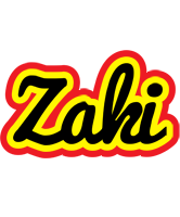 Zaki flaming logo