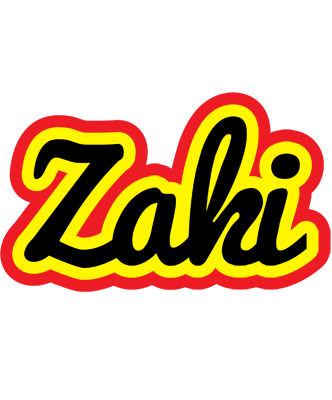 Zaki flaming logo