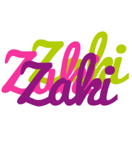 Zaki flowers logo