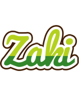 Zaki golfing logo