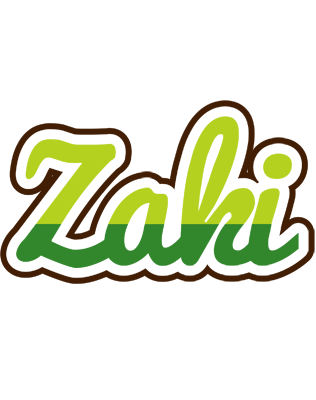 Zaki golfing logo
