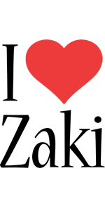 Zaki i-love logo