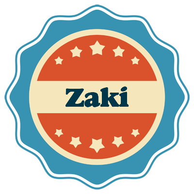 Zaki labels logo