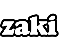 Zaki panda logo