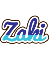 Zaki raining logo