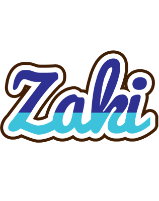 Zaki raining logo