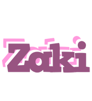 Zaki relaxing logo