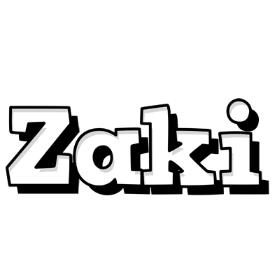 Zaki snowing logo