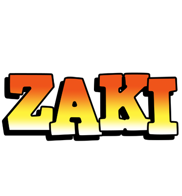 Zaki sunset logo