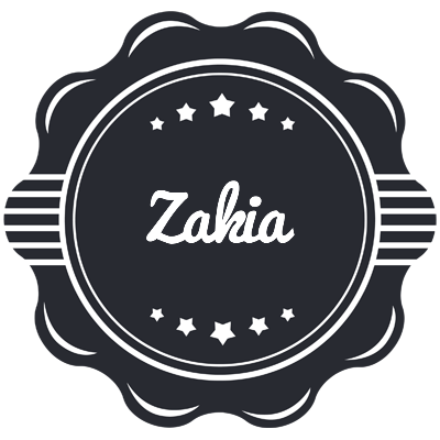 Zakia badge logo