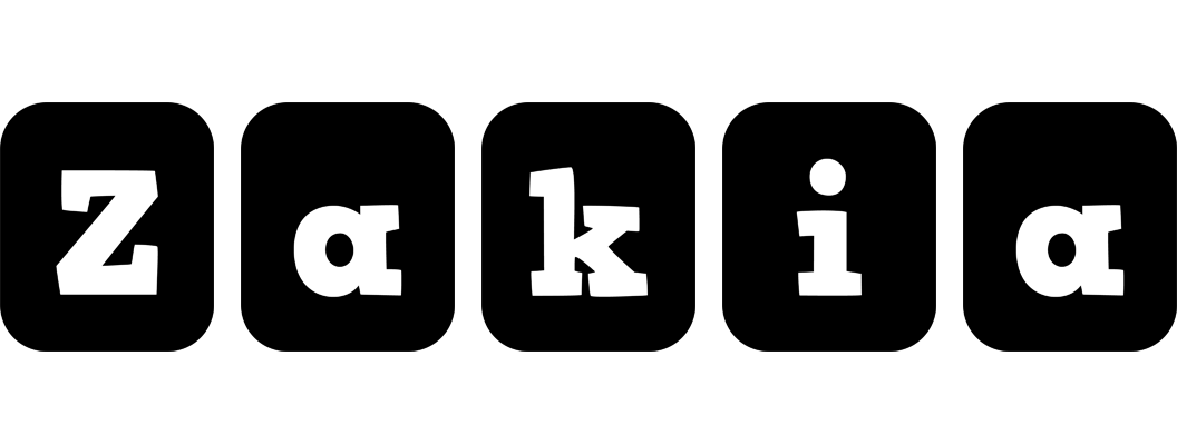 Zakia box logo