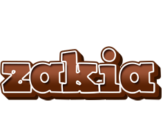 Zakia brownie logo