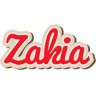 Zakia chocolate logo