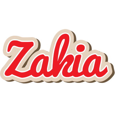 Zakia chocolate logo