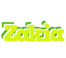 Zakia citrus logo